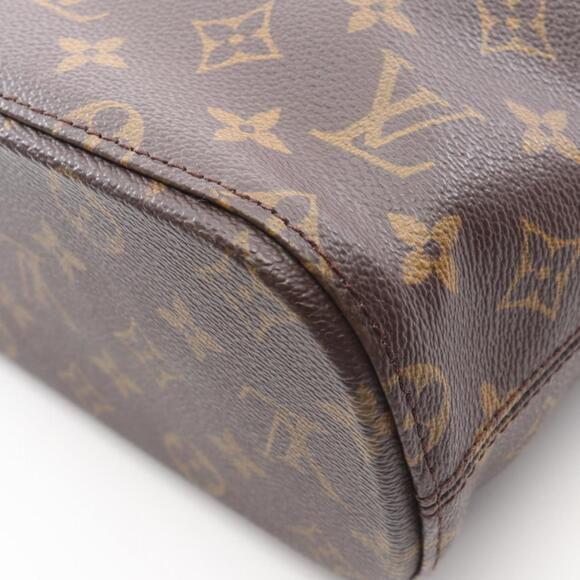 LOUIS VUITTON Brown Monogram Leather Tote Bag - Picture 10 of 11